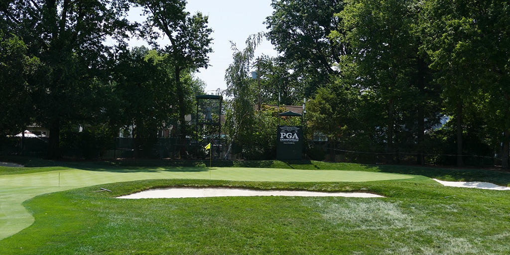 No. 8 | Par 4 | 374 yds. Precision off the tee is...