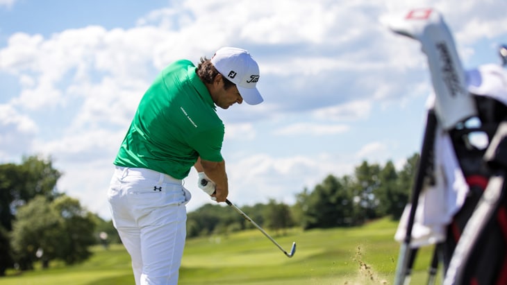 Titleist Brand Ambassador Martin Flores hits each ...