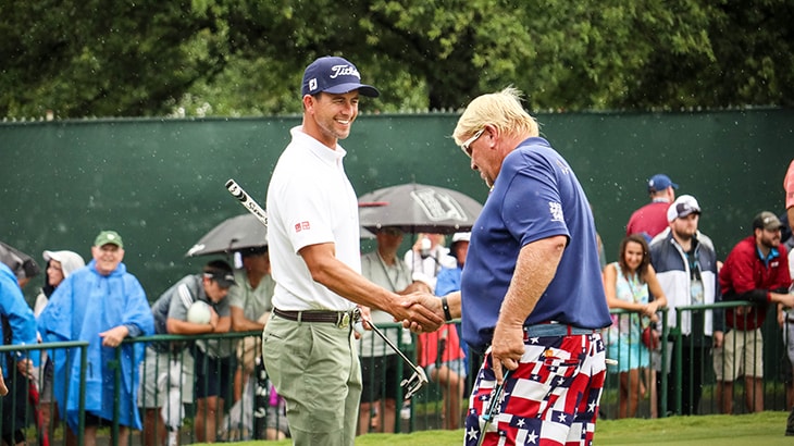 Game respects game. Titleist Brand Ambassador Adam...