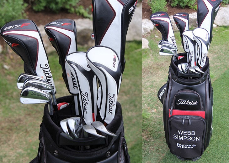 Scroll to take a look inside Webb’s Titleist staff...