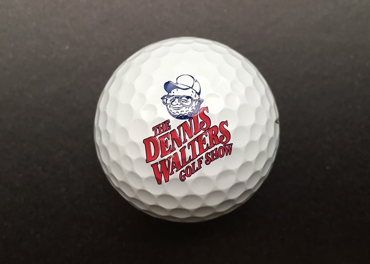 The official golf ball of The Dennis Walters...
