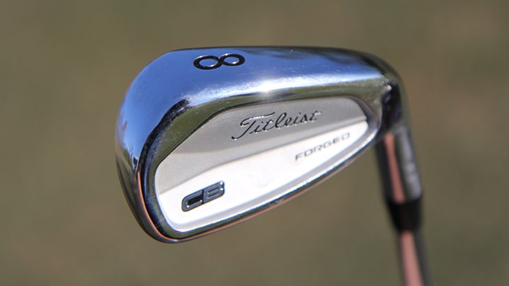 Charles’ 718 CB irons provide the traditional look...
