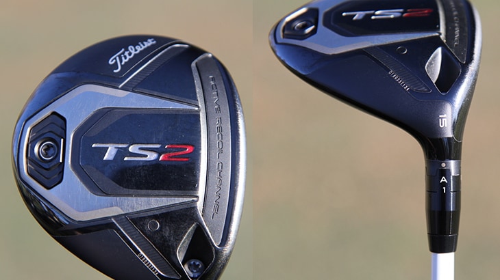 Charles carries two new TS2 fairway metals, a 15°...