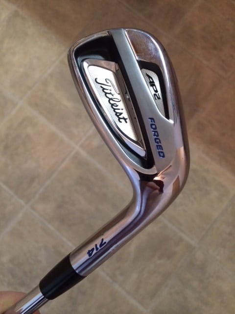 Testing this golf club polish on irons #golf #golftiktok #golftok