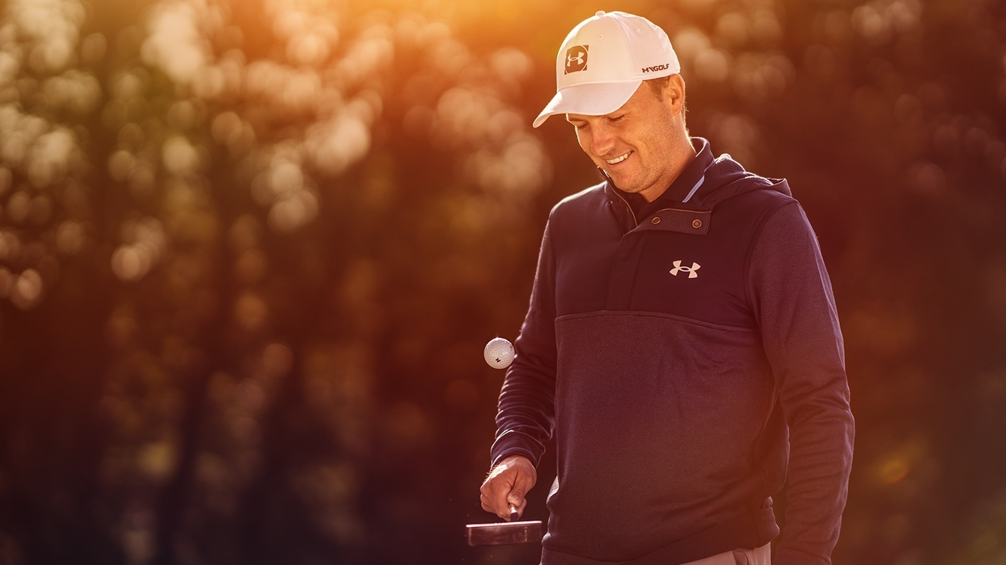 Jordan Spieth reacts to soft feel of the new Pro V1x golf ball