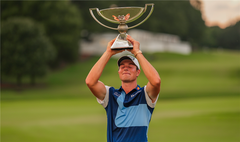 Viktor Hovland wins FedEx Cup with the best 2 weeks of his career