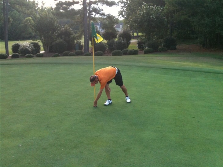 Jay Barnett hole in one
