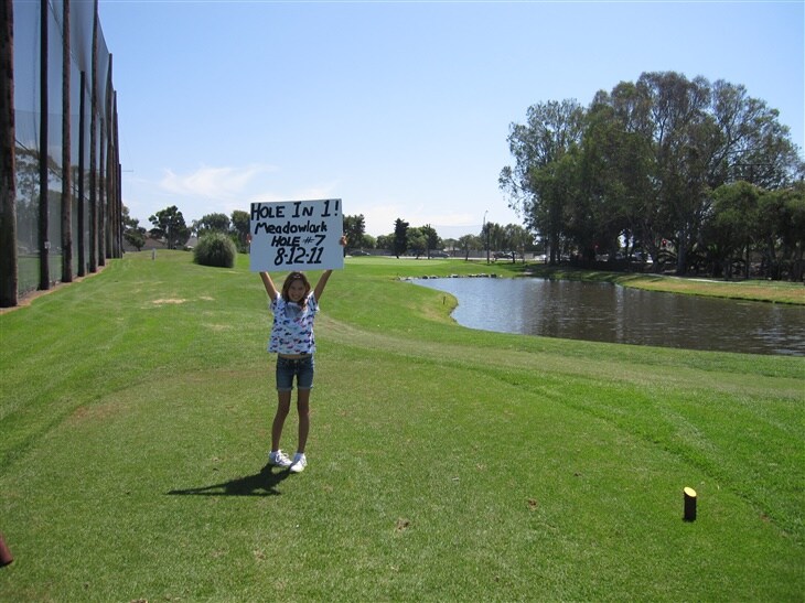 10 Year Olds First Time Golfing