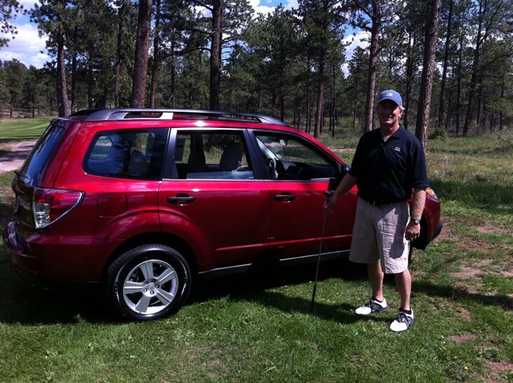 Hole in One wins a Subaru