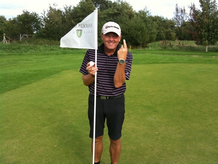 What a day Hole in one