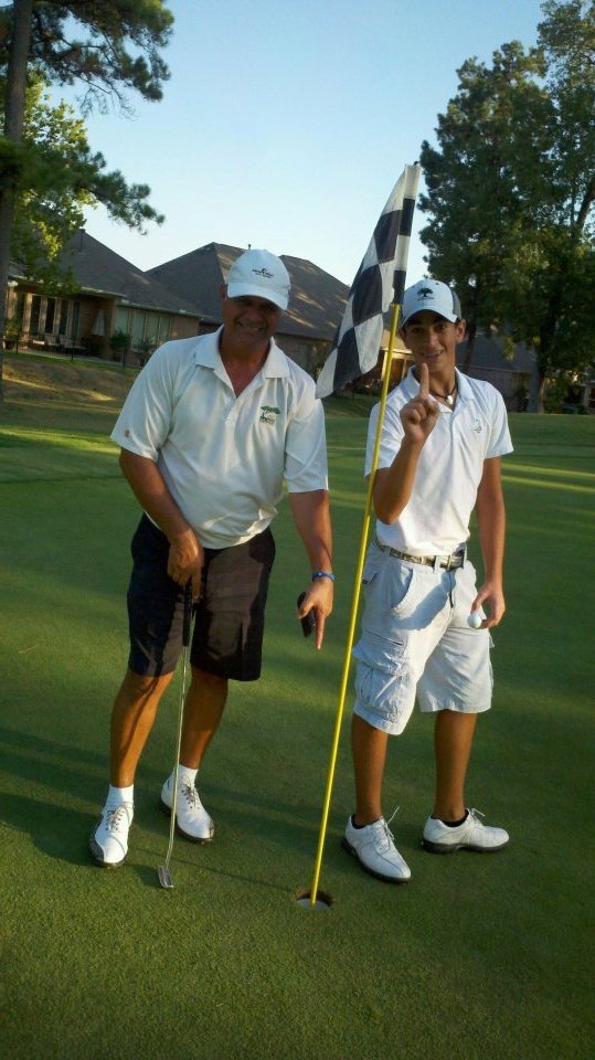 14 YRS OLD AND HAD MY 1ST HOLE IN ONE