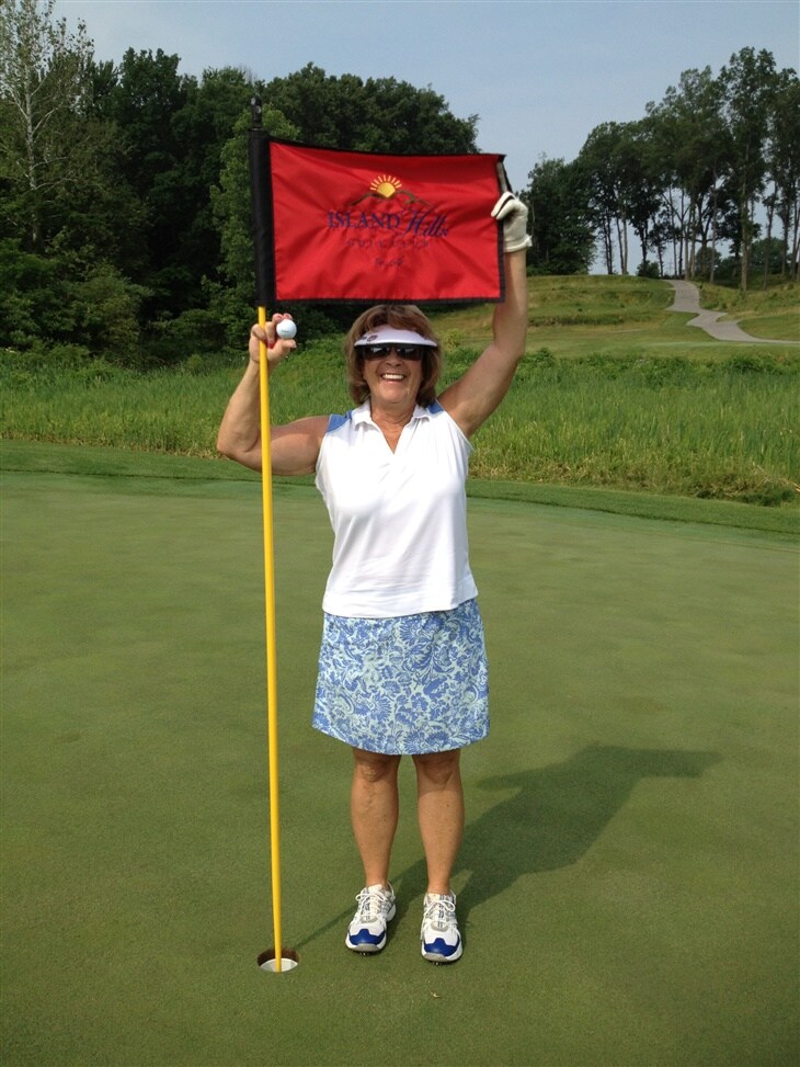 Dianes First Hole in One