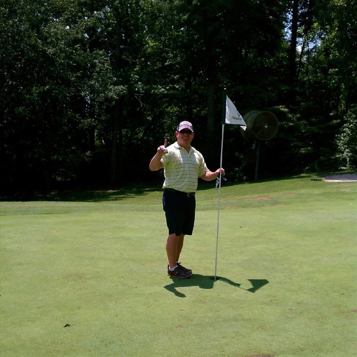 Played hooky from work results in first hole in one