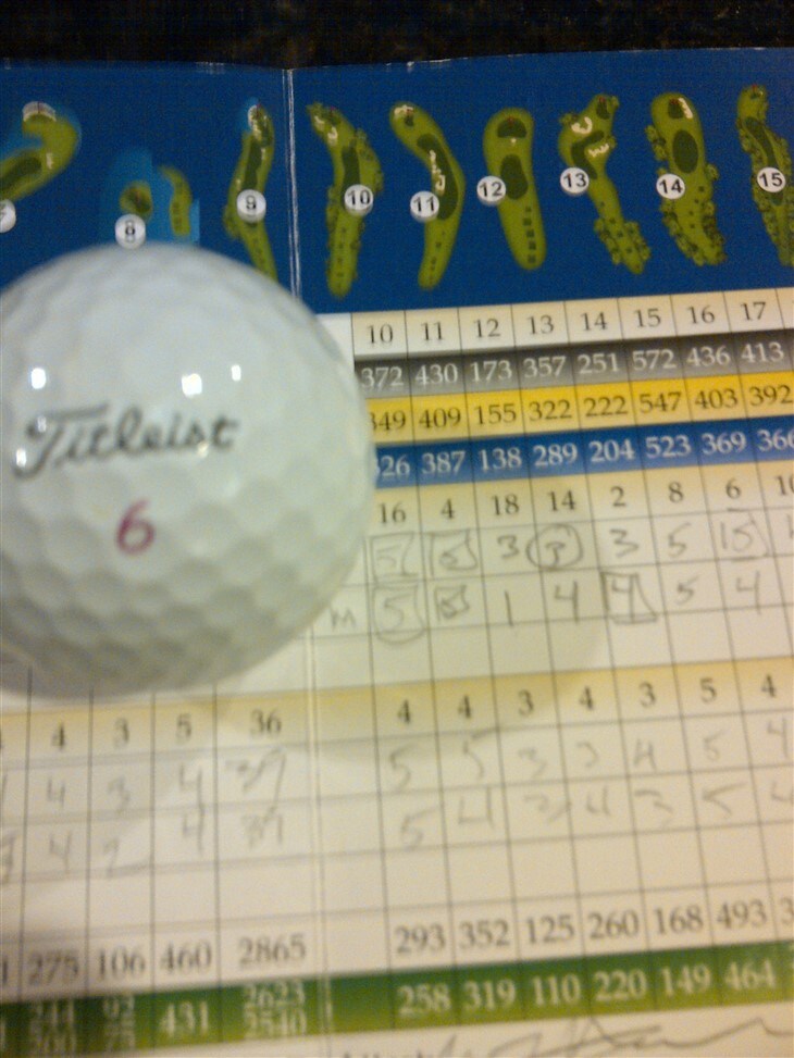 First hole in one