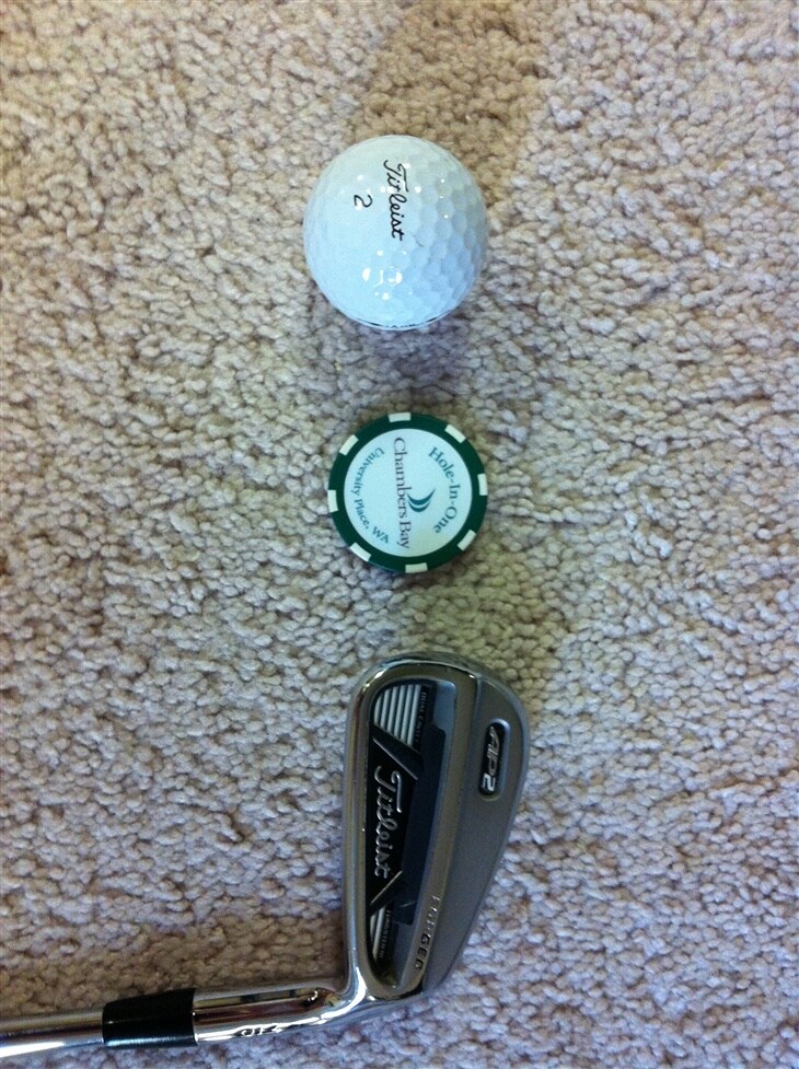 My Titleist Hole In One