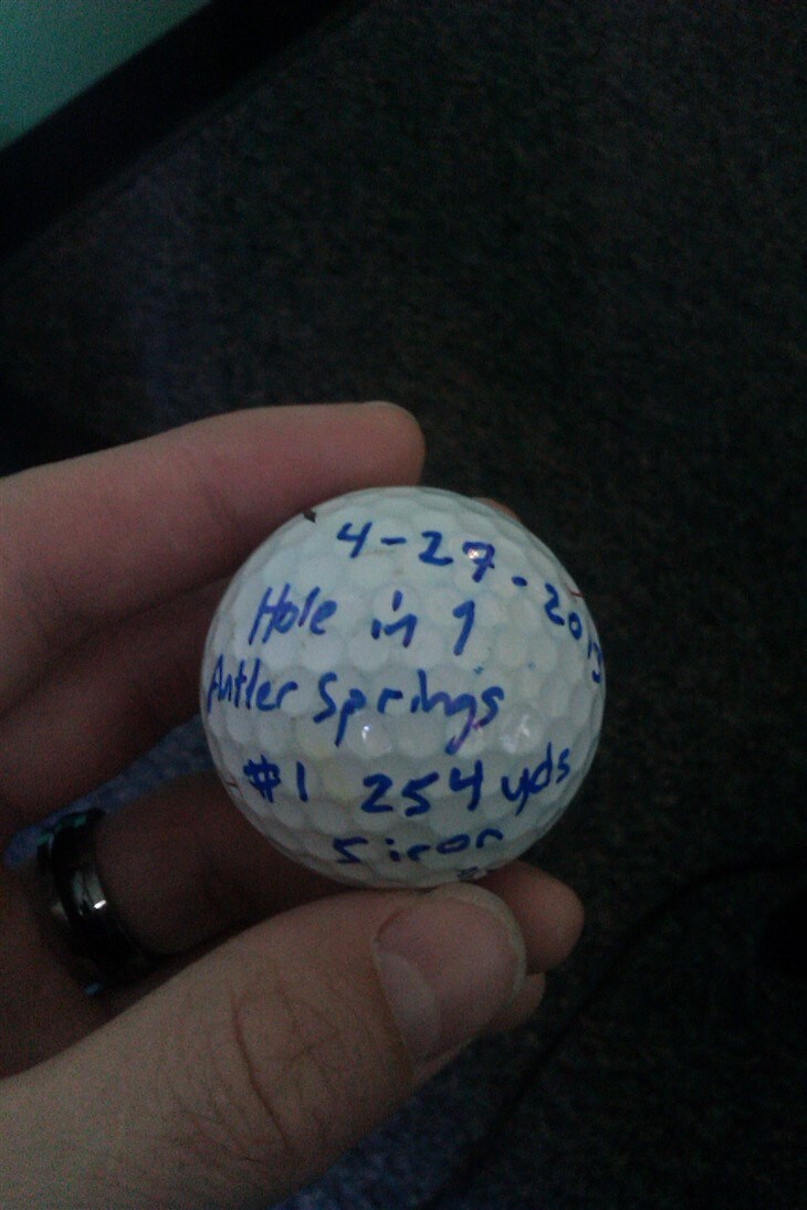 An Albatross of a hole in one