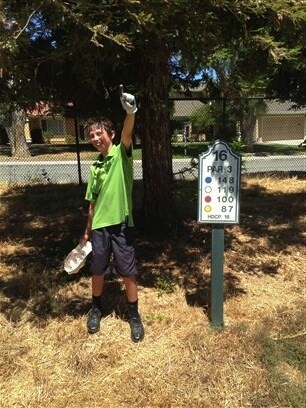 Hole in One on number 16 