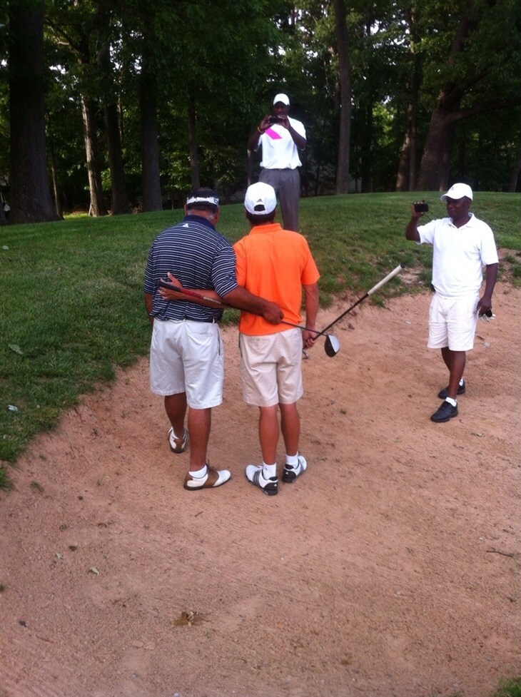 Hole in one and dunk into a goose egg with pro v