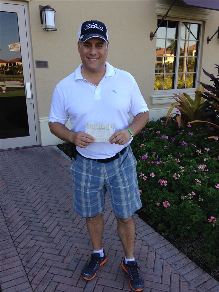 17th Hole in One with a Titleist Ball