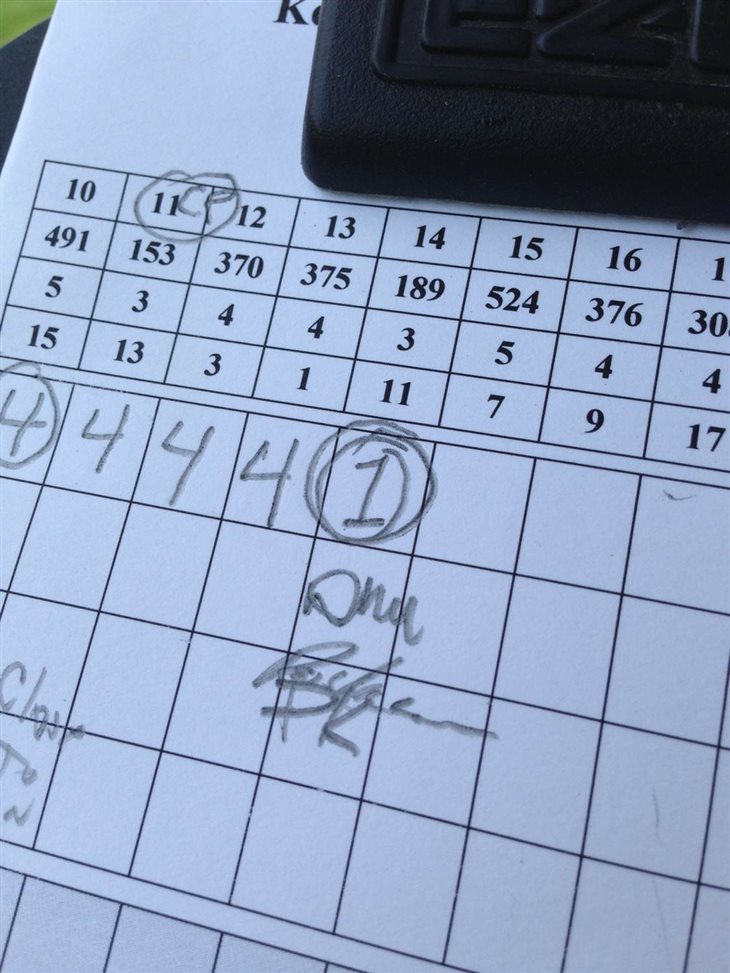 Bud Lite Cap for a tee equals Hole In One