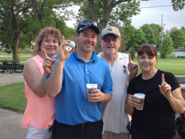 FIRST HOLE IN ONE 