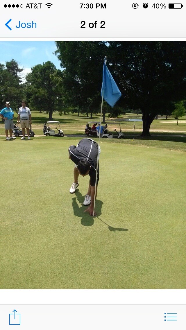 My first hole in one
