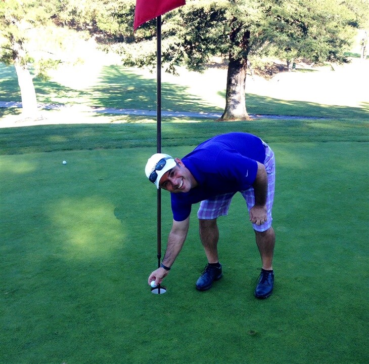 My first hole in one 