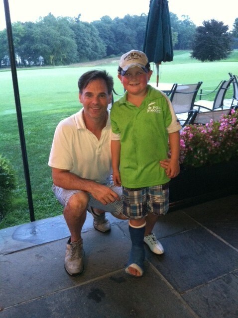 Father and Son Hole in One Same Round