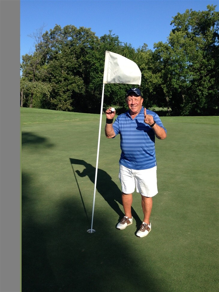 My first Hole in One at age 69