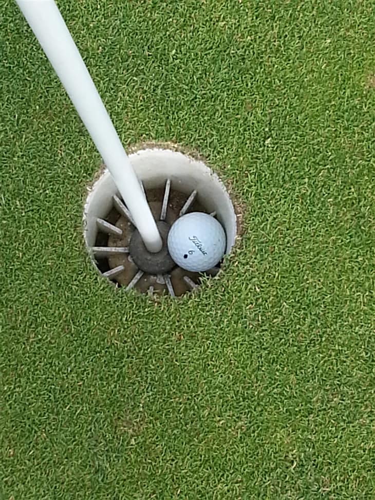 Hole in one at Ballybunion Ireland 