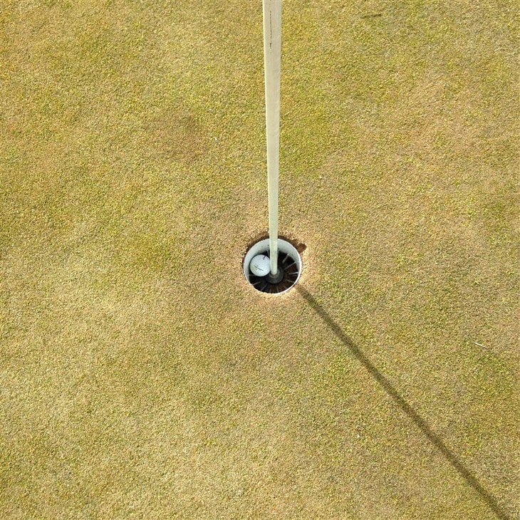 Kaleb's First Hole in One