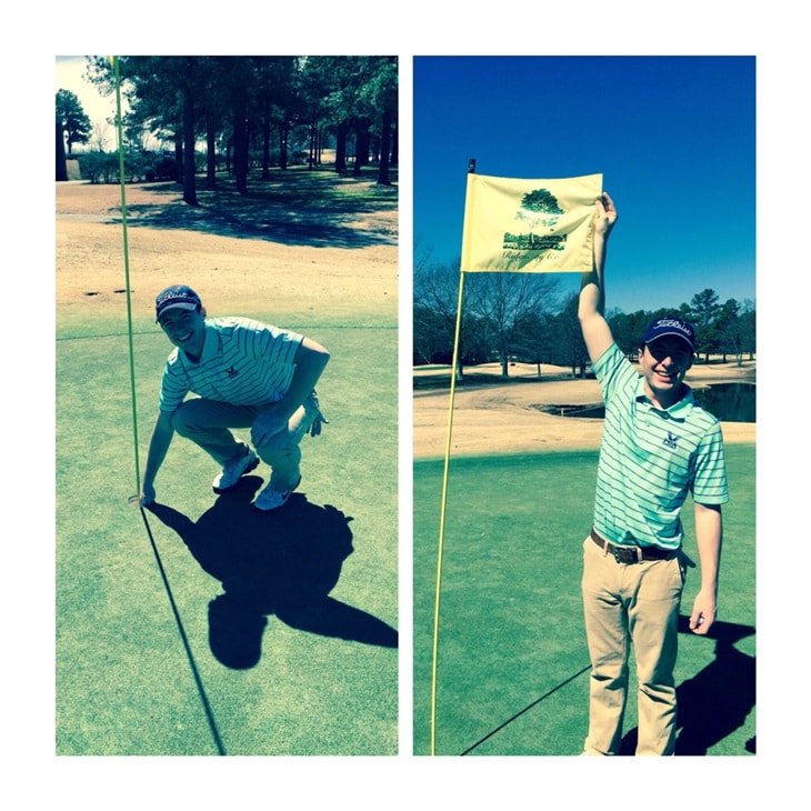 1st Hole-in-One ever, Ridgeway Country Club