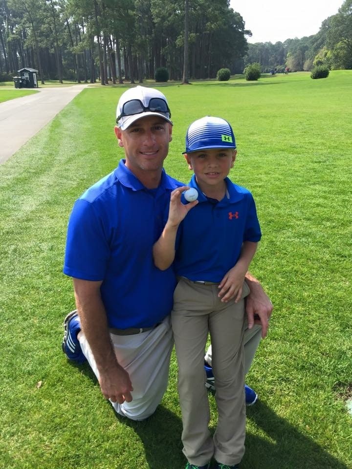 Jack Roberts hits hole-in-one at USKids Regional