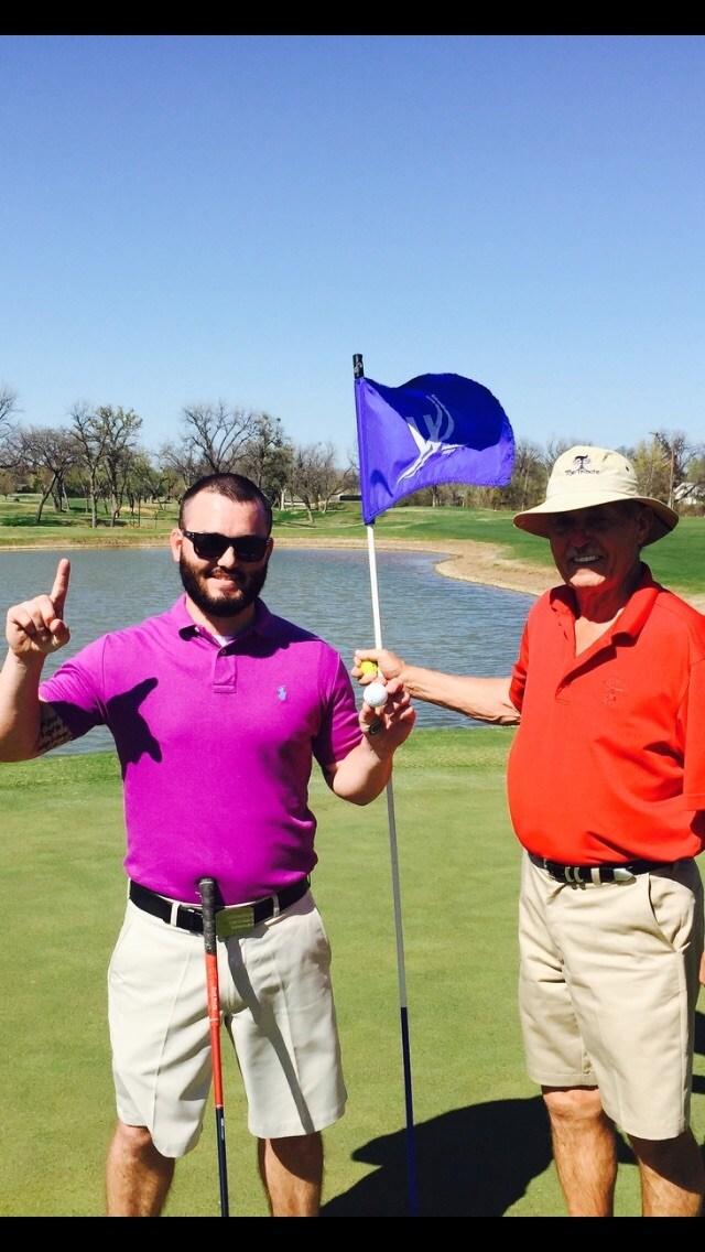 Hole in one with a Titleist one!