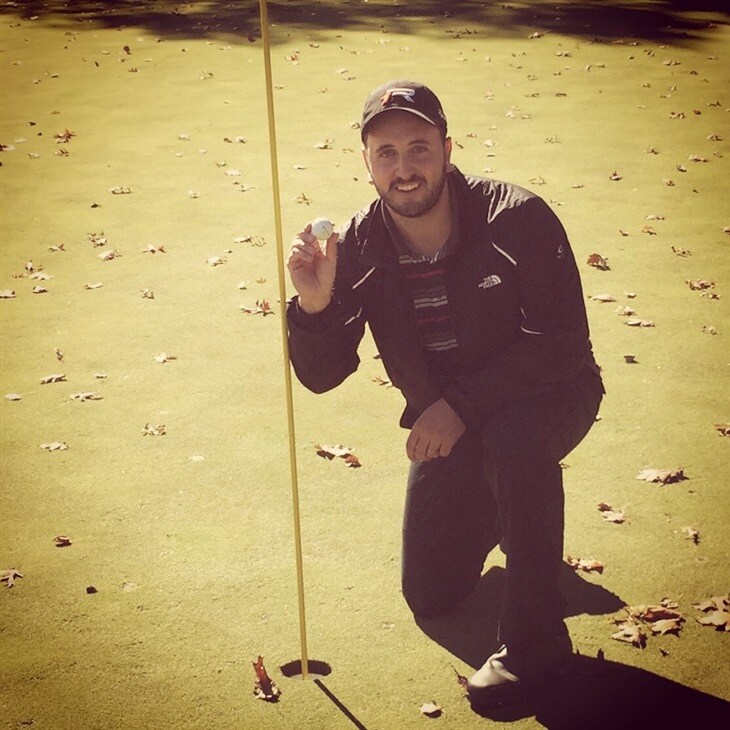 Blind Squirrel Finds Nut