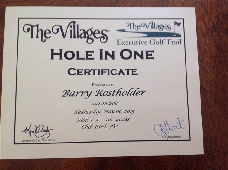 My First Ace - Barry Rostholder