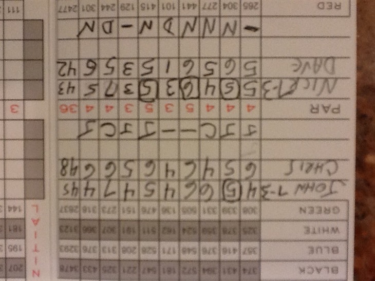 My First Hole in One! - Dave H.