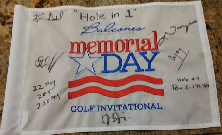 Hole in one on Memorial Day Tournament, Day 1