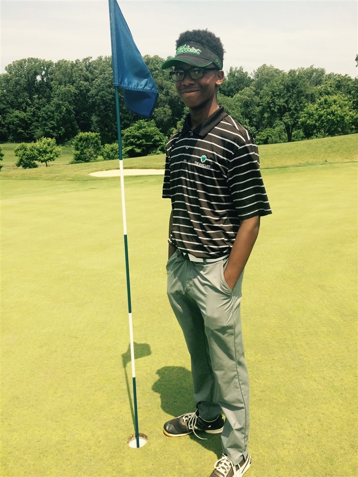 Kaden Kinard's Hole-in-One