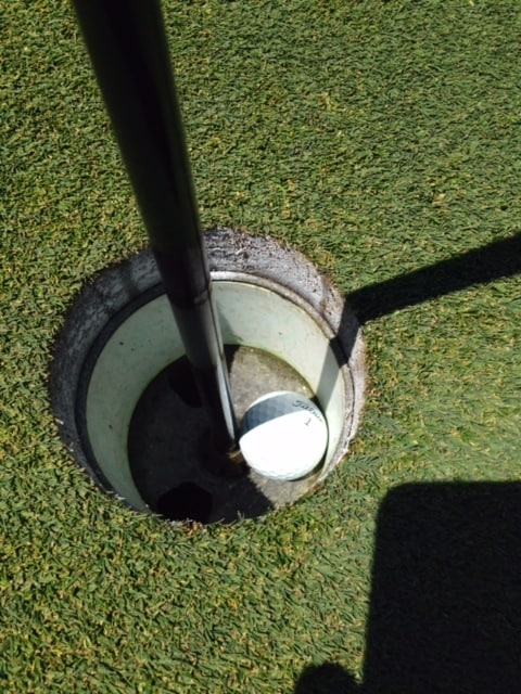 After 25+ years, I finally got my first hole in one...