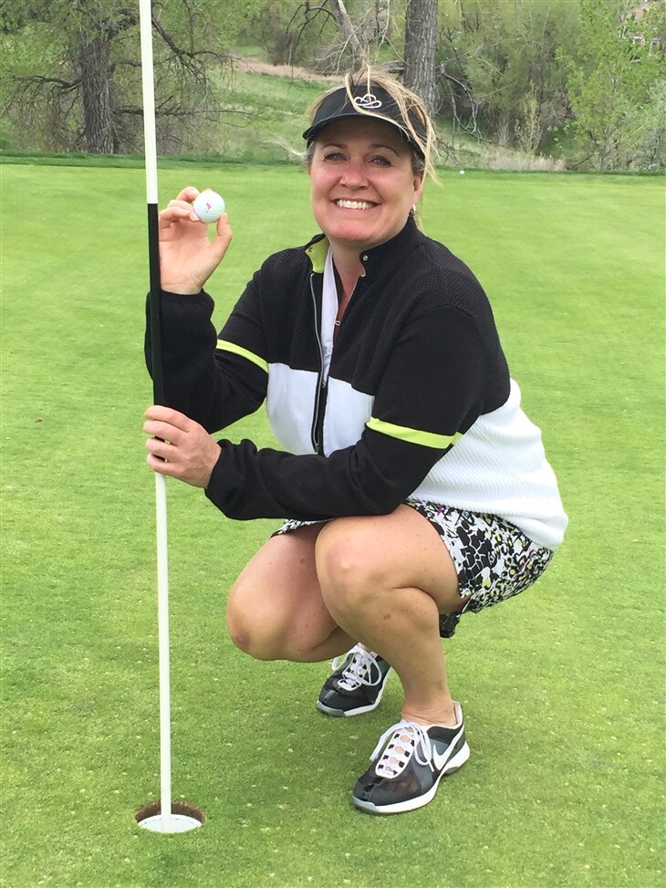It doesn&#39;t matter your handicap or the round you are having.