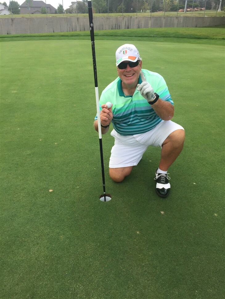 Chuck Gregory&#39;s 1st Hole in One !!