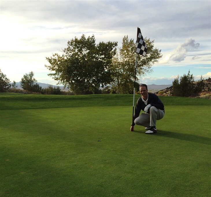 Hole in one at Cedar Ridge Golf Course