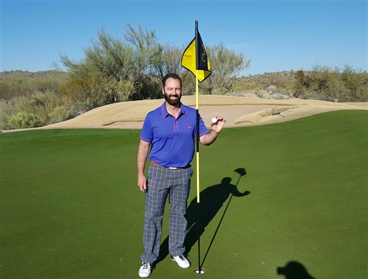 My First Hole IN One 1 20 2016 We-Ko-Pa