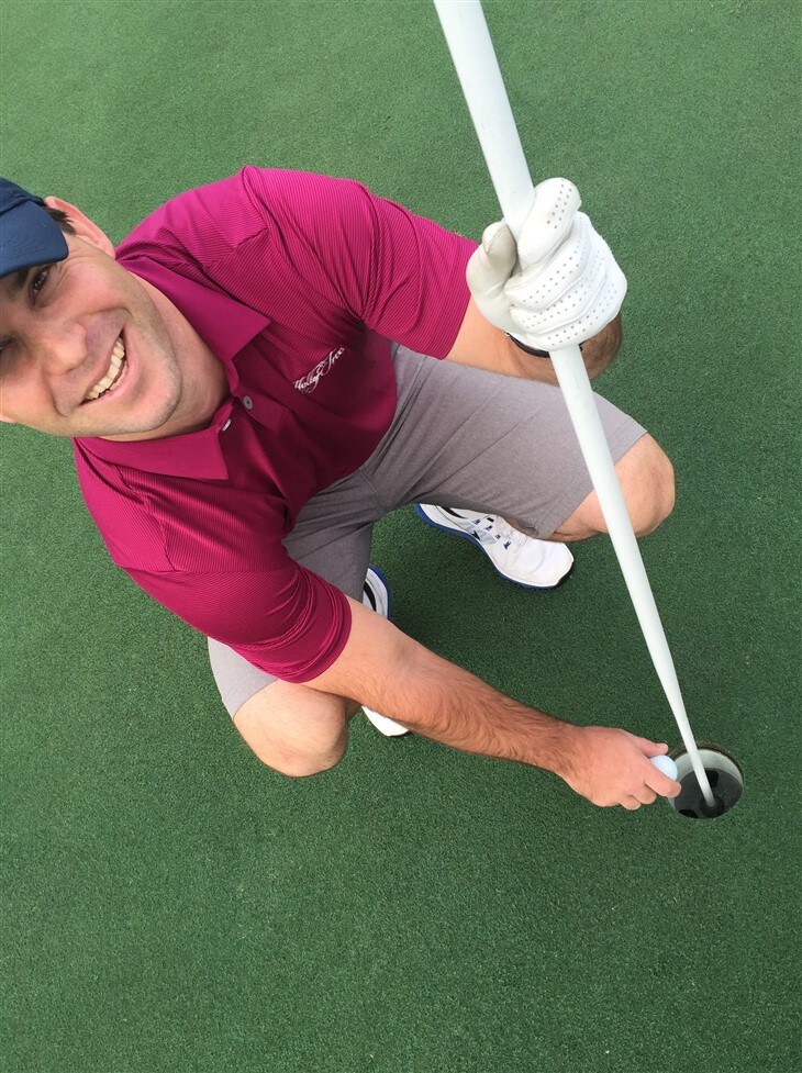 First hole in one! Naples, FL Feb.4th 2016
