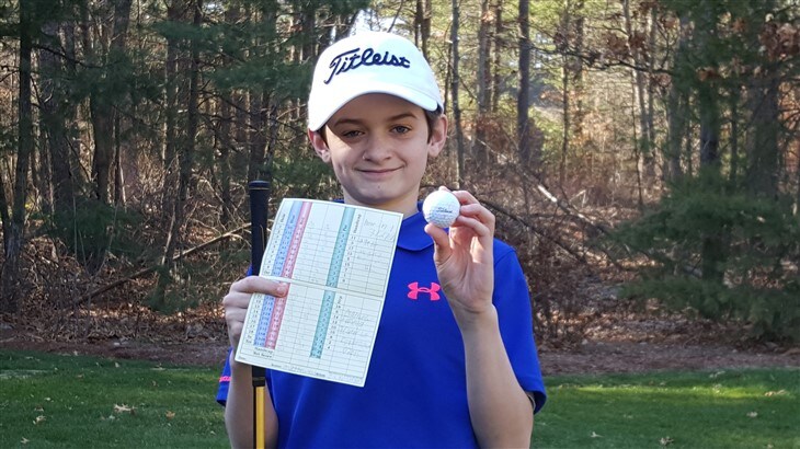 Matthew&#39;s First Hole-In-One