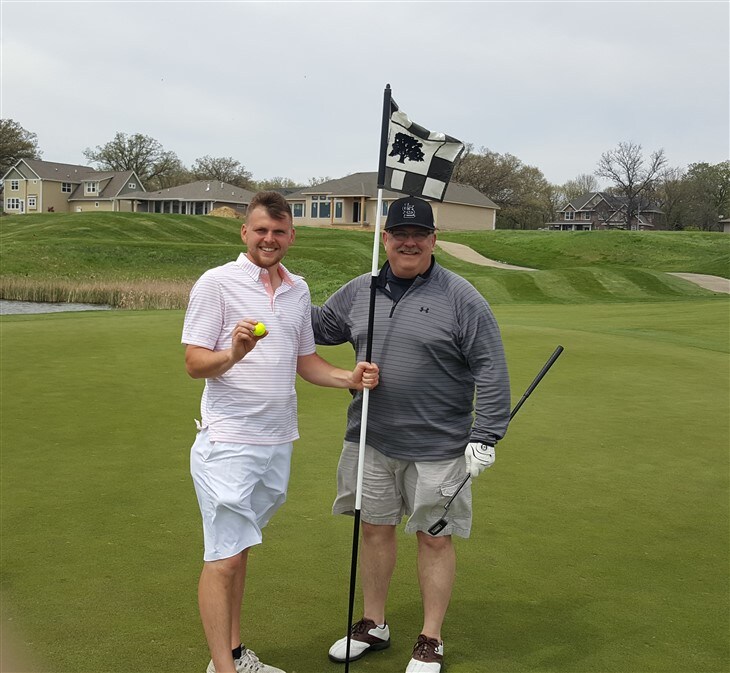 Ace While Playing with My Dad