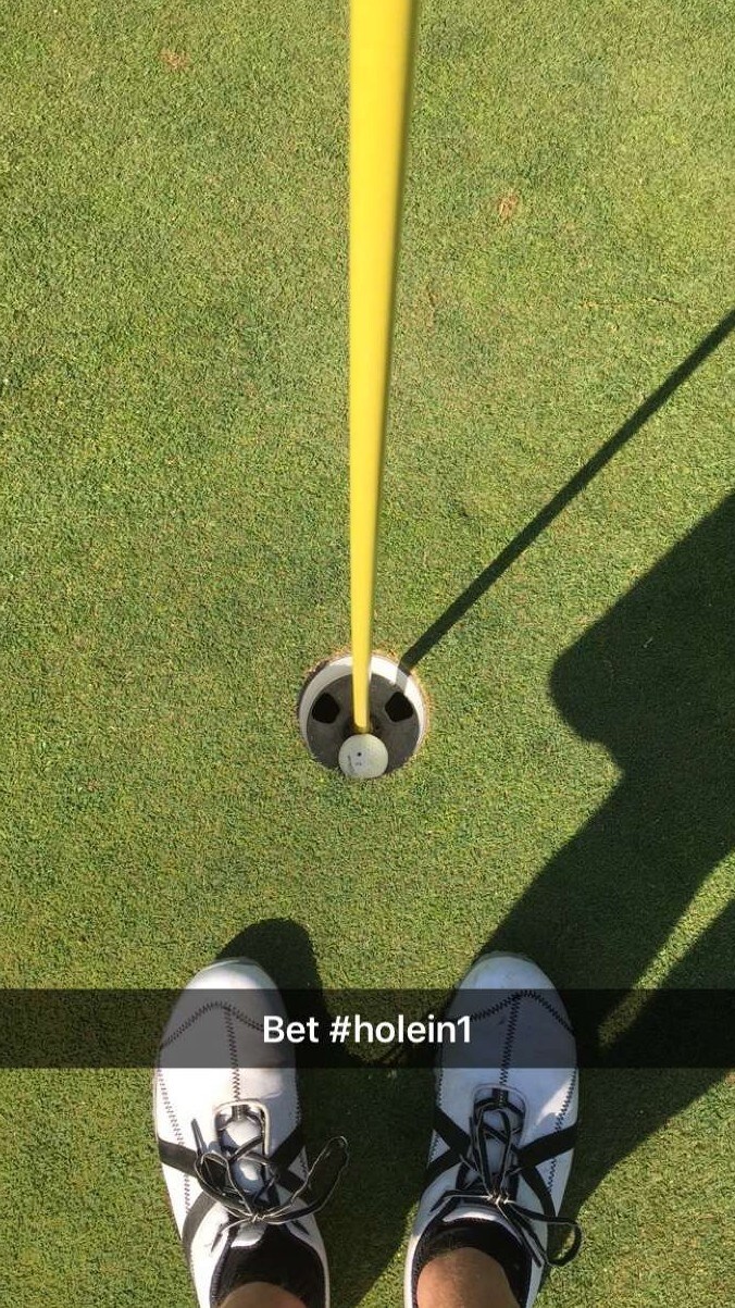 Hole in 1 at 14