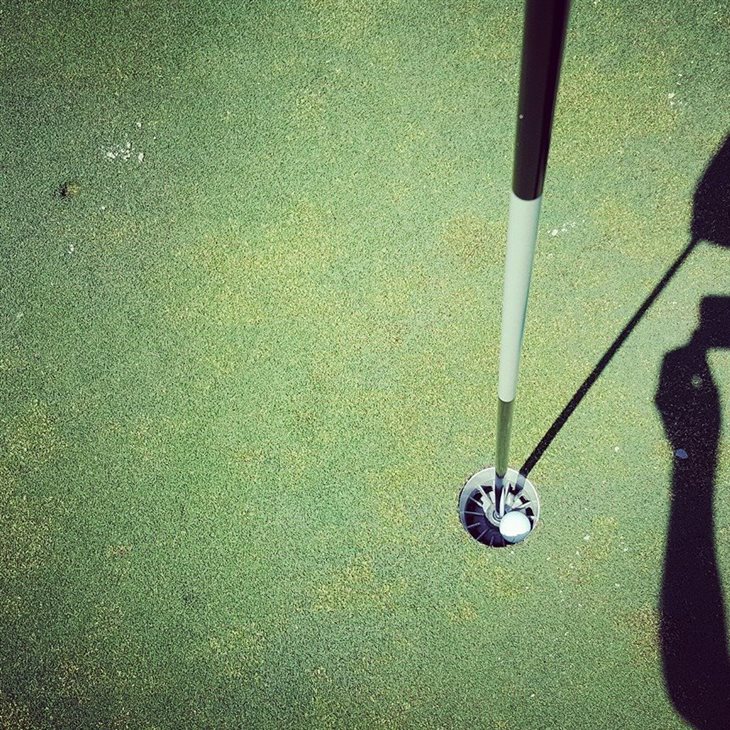 Hole In 1 with Dad