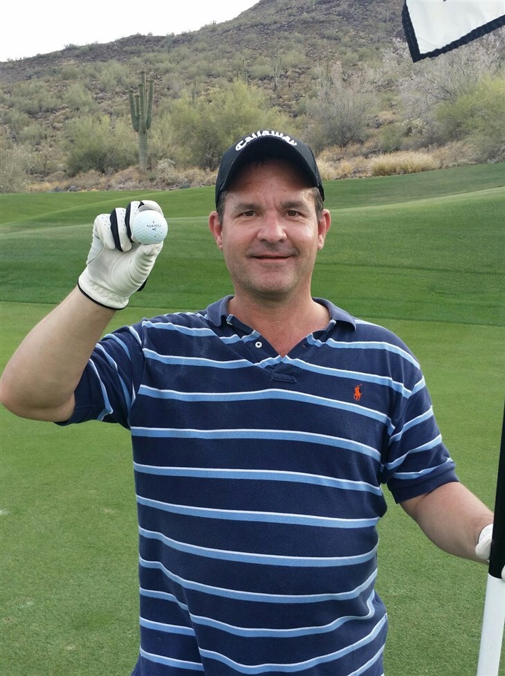 Hole in one by a Texan in Phoenix